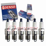6 Pc Denso Platinum Long Life Spark Plugs 1997-1999 Ford E-150 Econoline Nt. Fixed Price $54.44.