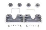 Head Bolt And Spark Plug Cover Kit Silver Fits Harley Davidson 42-1156. Fixed Price $50.90.