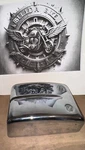 2005-2006 Harley Davidson Fxdwgi Dyna Wide Glide Left Side Frame Cover Panel. Fixed Price $69.99.