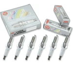 6 Pcs Ngk Laser Platinum Spark Plugs 1997 Ford E-250 Econoline 4.2L Sq. Fixed Price $73.77.