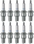 Set Of 10 Ngk Standard Spark Plugs For Kawasaki KX80-T 1994-1992 Engine 80CC. Fixed Price $115.07.