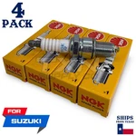 4 Ngk Spark Plug For Gsx-r 1100 W Suzuki Motorcycle. Fixed Price $44.77.