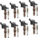 Bdfhyk Ignition Coils DG521 And Iridium Spark Plug SP509 Compatible With Linc.... Fixed Price $93.33.