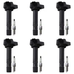 Denso Ignition Coils Ngk Platinum Spark Plug Kit For Pilot Rdx Ridgeline 6V. Fixed Price $410.95.