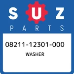 08211-12301-000 Suzuki Washer 0821112301000, New Genuine Oem Part. Fixed Price $18.65.