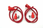 Universal Red 8MM Spark Plug Kit For Harley Davidson By V-twin. Fixed Price $17.08.