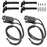 2X Ignition Coil W Spark Plug Cap For Honda ST1100 1991 1992-2003 #30700-KAF-010. Fixed Price $69.99.