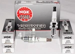 Pack Of 4 Genuine Ngk 2771 V-power Spark Plugs UR5. Fixed Price $16.17.