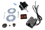 Black 12 Volt Alternator Generator Conversion Kit For Harley-davidson. Fixed Price $280.99.