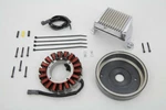Alternator Charging System Kit 50 Amp For Harley Davidson By V-twin. Fixed Price $546.39.