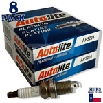 8 Pack Autolite AP5224 Platinum Spark Plug. Fixed Price $38.77.
