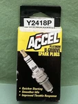 Qty New Accel 2418P U-groove Spark Plugs. Fixed Price $39.16.
