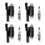Ad Auto Parts Ignition Coils + Oem 41-962 Double Platinum Spark Plugs. Fixed Price $99.39.