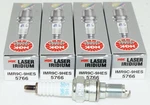 4 Pack Genuine Ngk 5766 Laser Iridium Spark Plugs IMR9C9HES For Honda CBR600. Fixed Price $53.31.