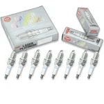8 Pcs Ngk Laser Platinum Spark Plugs For 1999-2003 Dodge Ram 3500 Van 5.9L Ux. Fixed Price $102.77.