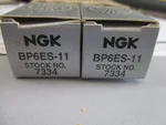 2-NEW- Ngk- 7334- BP6ES-11-SPARK Plugs Nos-. Fixed Price $19.95.