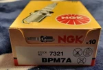 Ngk 7321 BPM7A Spark Plug 10PK Individually Boxed Small Engine Nos Free Ship. Fixed Price $45.00.