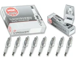 Pcs Ngk V-power Spark Plugs 1980-1991 Ford E-250 Econoline Club Wagon Vd. Fixed Price $32.20.