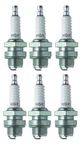 Ngk Set Of 6 Nickel Spark Plugs .028" (0.7MM). Fixed Price $31.95.
