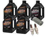 Oil Change Tune Up Kit Filter Spark Plugs Harley Shovelhead 75-84 60WT. Fixed Price $86.69.