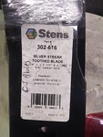 Stens Part 302-616 Mower Blades. Fixed Price $49.95.