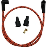 Drag Specialties Universal Braided Spark Plug Wires Orange/black 2104-0400. Fixed Price $21.79.