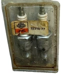 Vintage Harley-davidson "no. 4" Spark Plugs, Model Number 32310-77 Nos.. Fixed Price $20.00.