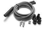 Dynatek Spark Plug Wire Set Grey 8MM Graphite Core DW800. Fixed Price $27.99.