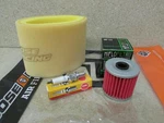 03-11 Kawasaki Bayou Tune Up Kit Air Filter Oil Spark Plug. Fixed Price $24.94.