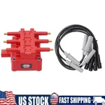 UF305 Ignition Coil +6X Spark Plugs Wire Set For Jeep Wrangler V6 3.8L 2007-2011. Fixed Price $35.89.
