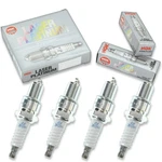 Pcs Ngk Laser Platinum Spark Plugs For 1987 Dodge Mini Ram 2.6L L4 - Ij. Fixed Price $45.85.