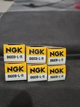 Ngk Spark Plugs B6EB-L-11 Set Of Nos. Fixed Price $15.00.