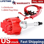 Hei Distributor & Spark Plug Wire 65K For Chevy V8 283 350 400 454 Sbc 9000RPM. Fixed Price $95.95.