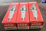 Three Ngk Spark Plugs Racing R6254E-9 5583 New Original Packaging Nos/oem. Fixed Price $15.00.