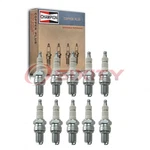 10 Pc Champion Copper Plus 801C Spark Plugs For N3C 2411 Ignition Wire Rq. Fixed Price $34.45.