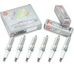 6 Pcs Ngk Laser Platinum Spark Plugs For 2001-2010 Dodge Grand Caravan 3.3L. Fixed Price $73.23.