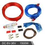 Universal Car Amplifier Wiring Kit Audio Subwoofer Power Cable Fuse Set. Fixed Price $29.69.