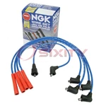 Pc Ngk Spark Plug Wire Set 1975-1976 Ford Mustang Ii 2.3L L4 Engine Ai. Fixed Price $26.34.