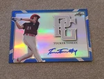 Tucker Toman 2021 Leaf Perfect Game Blue Autograph #15/15 Jays Draft Pick. Fixed Price $59.99.