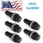 Panel Mounted Screw Glass Fuse Holder Black 5X20MM Car/truck/boat 12V 24V Dc. Fixed Price $9.99.