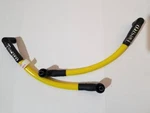 Twisted 12MM Yellow Spark Plug Wires Harley Super Glide Rider Fxlr. Fixed Price $65.95.