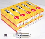 Set Of 10 Genuine Ngk 6668 LFR6A V-power Spark Plugs. Fixed Price $69.18.