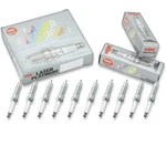 Pcs Ngk Laser Platinum Spark Plugs 2008-2010 Ford F-250 Super Duty Xr. Fixed Price $179.87.