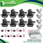 8 Lgnition Coil + Ngk Spark Plug Connector For Chevrolet Pontiac Cadillac. Fixed Price $169.59.