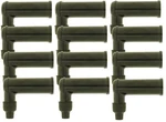 Ngk Set Of 12 Spark Plug Cap Connectors Black 6667 /L05EA 90 Elbow. Fixed Price $58.95.