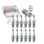 Pc Ngk V-power Spark Plugs For 2002 Rolls-royce Ward 5.4L V12 Jt. Fixed Price $47.02.