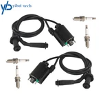For Honda Shadow VT1100 1987-2007 Set Of Ignition Coil & Spark Plug Cap. Fixed Price $22.06.