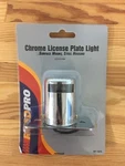 Roadpro RP-107C Chrome License Plate Light Clear Bulb Surface Mount Steel. Fixed Price $11.99.