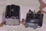 Knucklehead, Panhead, Flathead, Chrome Spark Plug Holder.. Fixed Price $26.00.