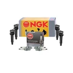 Ngk Ignition Coils And V-power Spark Plugs Kit For Hyundai Kia 1.6L L4. Fixed Price $211.95.